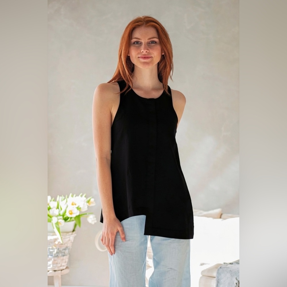 Visible Art Linen Tank Top